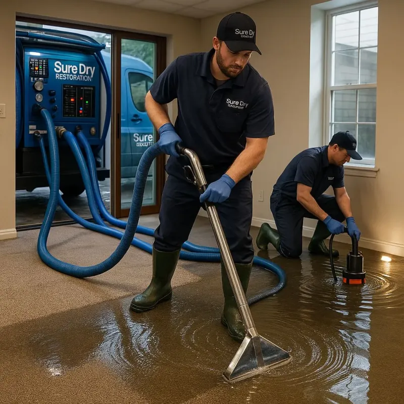 Water Extraction and Removal process in Cannon Beach, OR